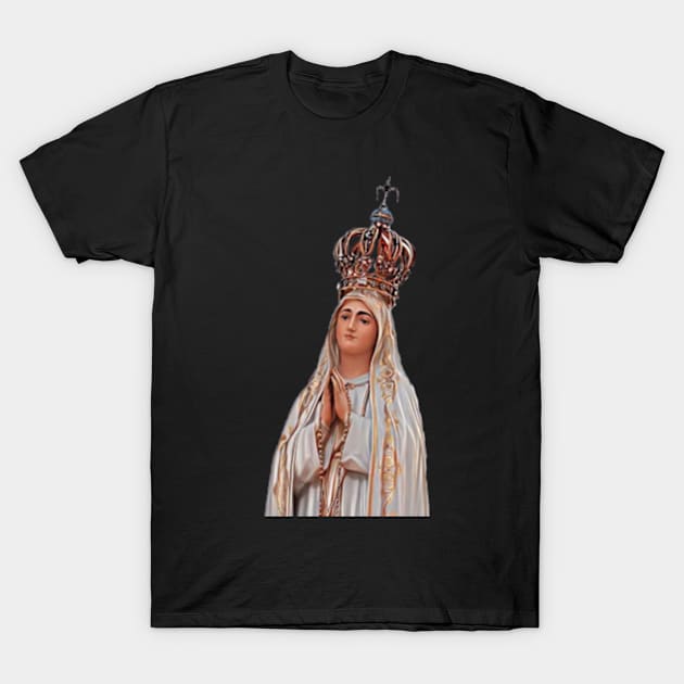 Our Lady of Fátima T-Shirt by SOLRACSIER